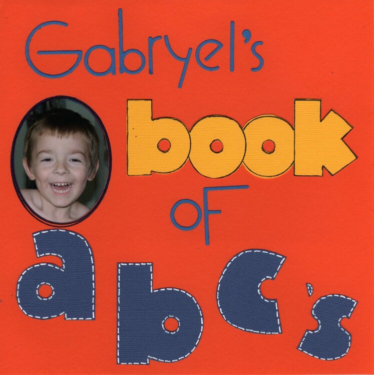 ABC book - Title page