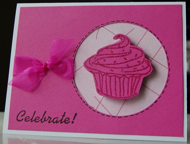 Birthday Cupcake card for Alexis