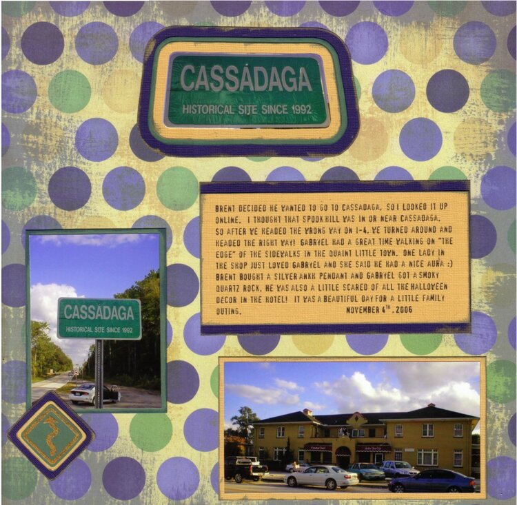 Cassadaga Page 1