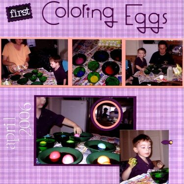 Coloring Eggs pg 1
