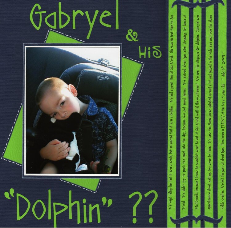 Gabryel &amp; his &quot;Dolphin&quot; ??