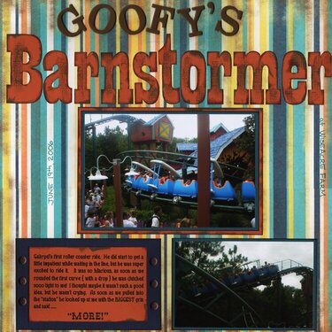 Goofy&#039;s Barnstormer