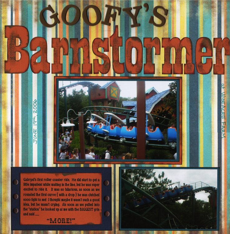 Goofy&#039;s Barnstormer