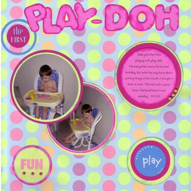 {the first} Play-Doh