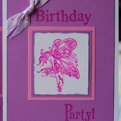 Emerald's Birthday Party Invite