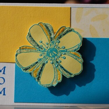 Mother&#039;s Day Card - yellow