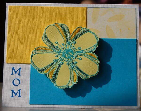 Mother&#039;s Day Card - yellow