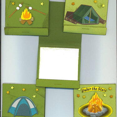 Camping Matchbook