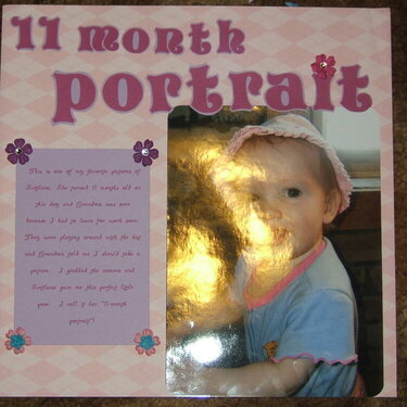 11-month portrait