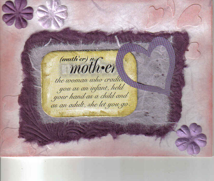 Mom&#039;s birthday card