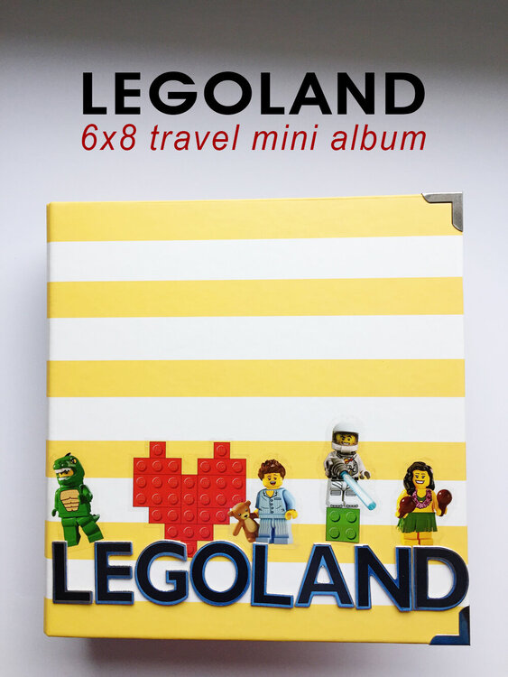 Legoland 6x8 mini travel album