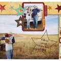 Ellen and Grandpa - Harvest 2006