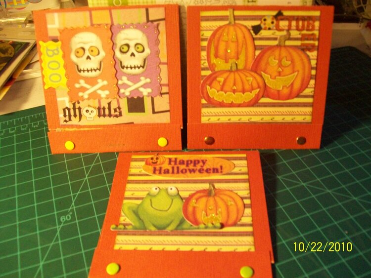 Halloween matchbooks