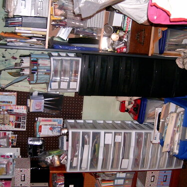 Storage of embellishments, and paper and stickers