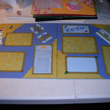 My 12x12 Layout for me, for Finished Pages swap