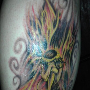 Fire Faery Tattoo