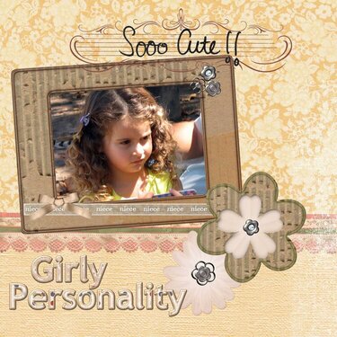 Girly personality