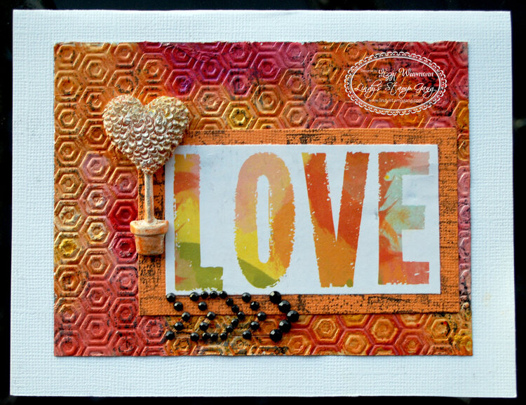 Love card for Lindy&#039;s Stamp Gang
