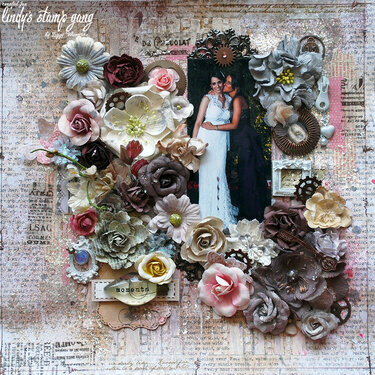 Moments **January Color Challenge at Lindy&#039;s Stamp Gang**