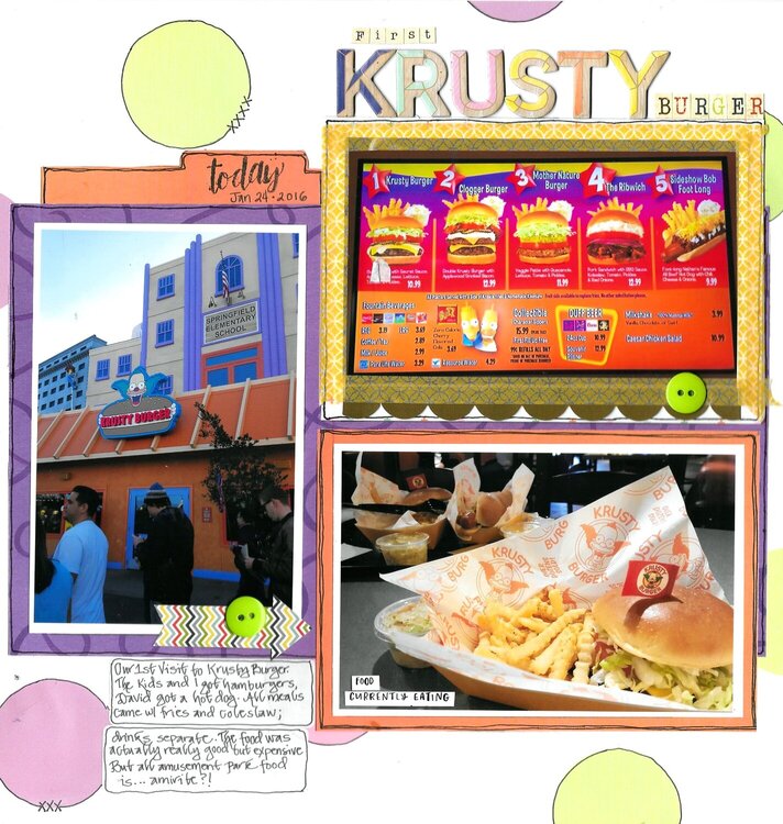 First Krusty Burger