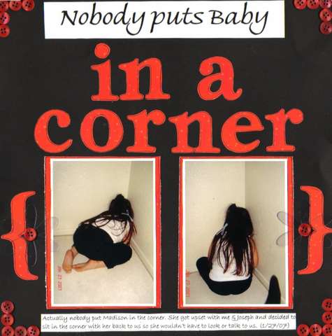 Nobody Puts Baby in a Corner