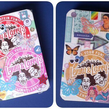 Sticker Collaged Notebook