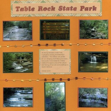 Table Rock State Park A