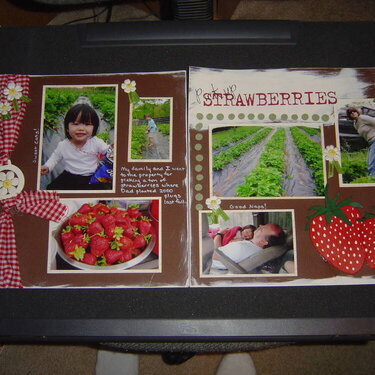 Pick up Strawberries