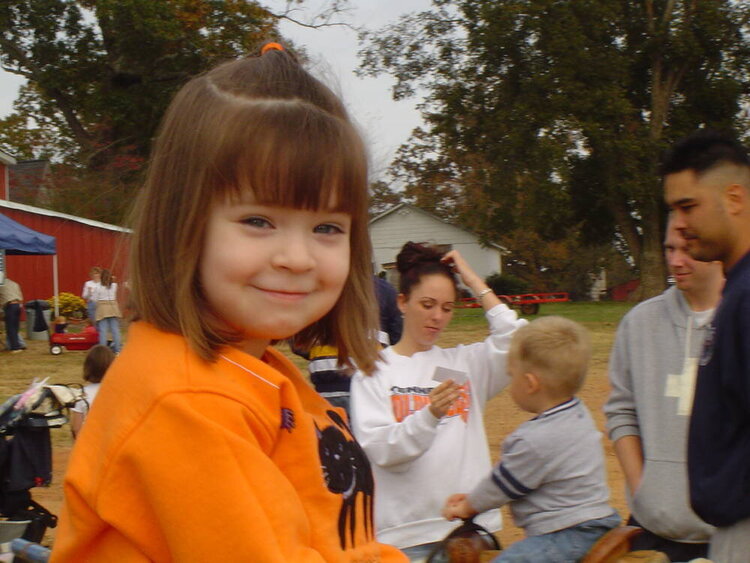 Halloween 2003!! What we found in the pumpkin patch.