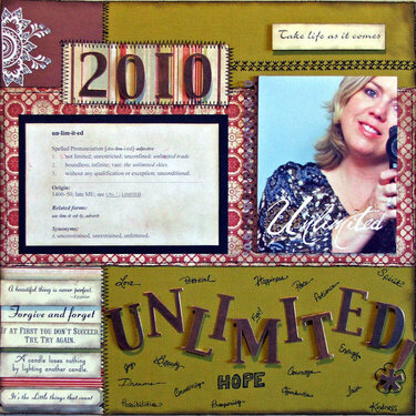 2010:  Rhonda Unlimited!