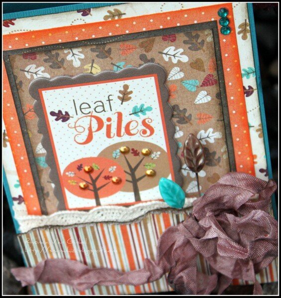 Happy Harvest - Leaf Piles Card