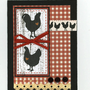 French Kitchen Card