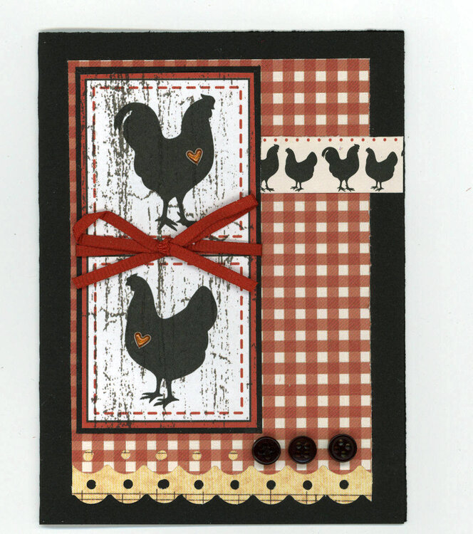 French Kitchen Card