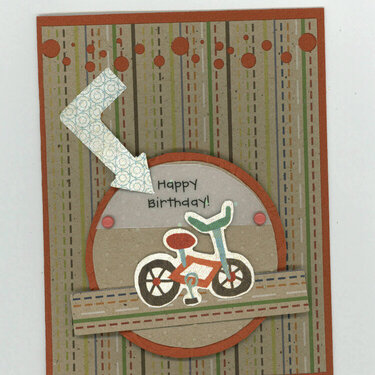 Birthday Bike card