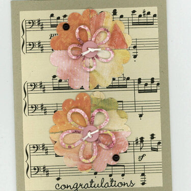 Congratulations card