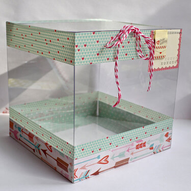 Clear Acrylic Box (Valentine&#039;s Box)
