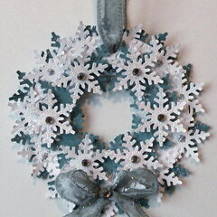 Snowflake Wreath Ornament