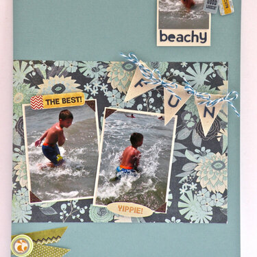 Beachy Fun Layout