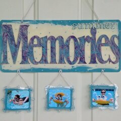 Clear Scraps Expressions Wall Hanging