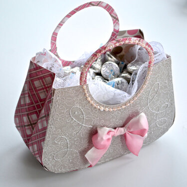 Paper Purse using Samantha Walker Cut Files