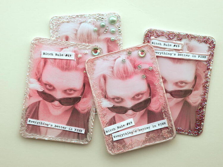 ATC cards &amp;#9829; Clear Scraps