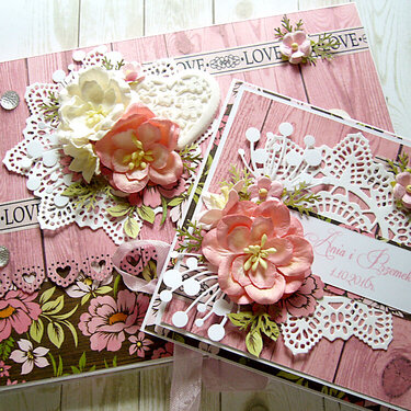 For wedding - card + chocolates Merci :)