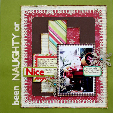Naughty or Nice  **Collage Press**