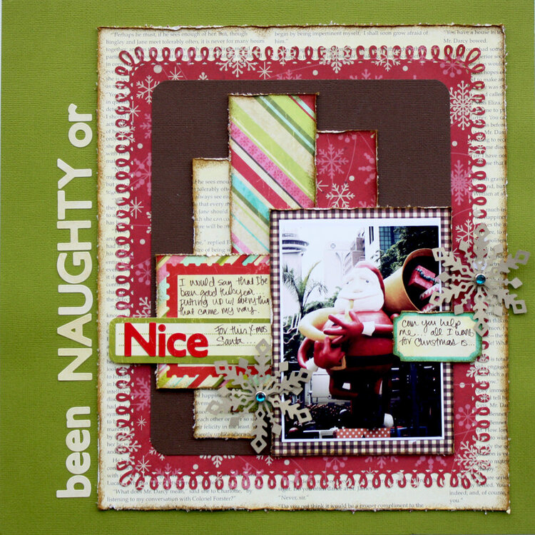 Naughty or Nice  **Collage Press**