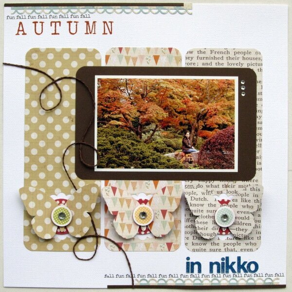 Autumn In Nikko  **Lily Bee &amp; Magpie Club Kit**