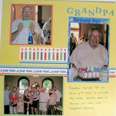 Grandpa&#039;s 70th