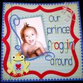 Our prince froggin' around