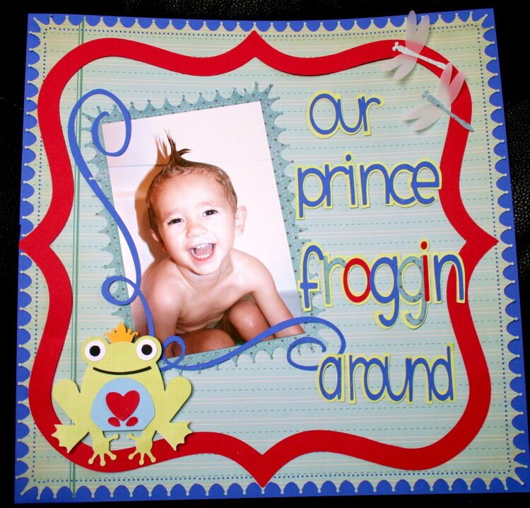 Our prince froggin&#039; around