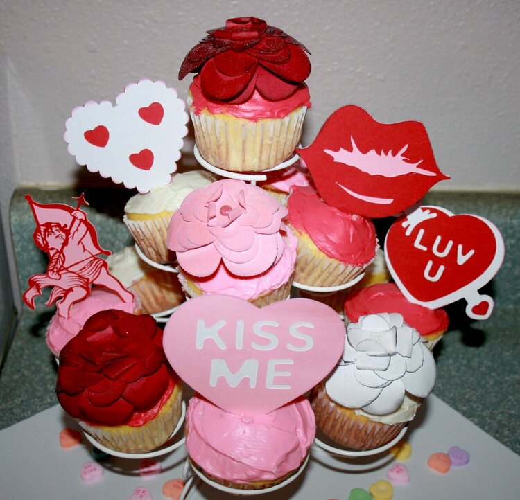 Valentine&#039;s Day Cupcakes