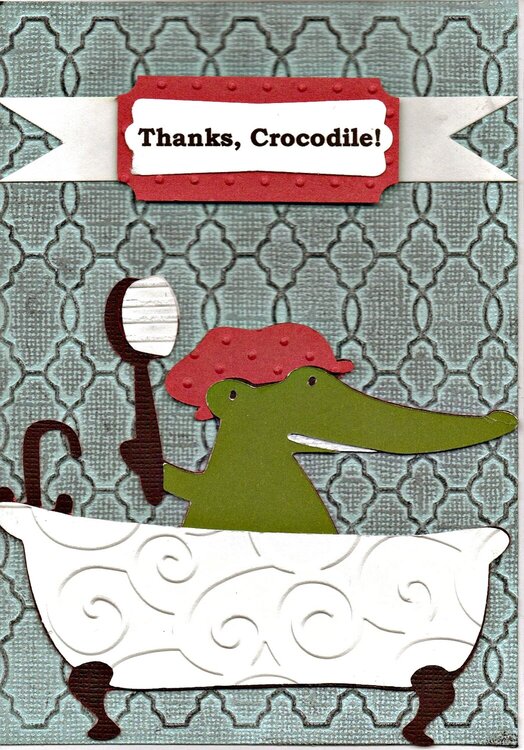 Thanks, Crocodile!